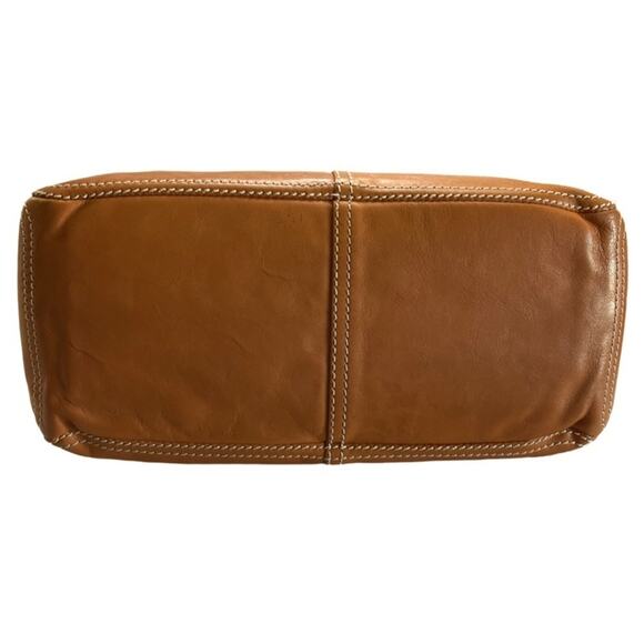 CELINE Boogie Bag Quilted Leather Satchel Caramel Gold Hardware CE00/15 Italy - Picture 6 of 16